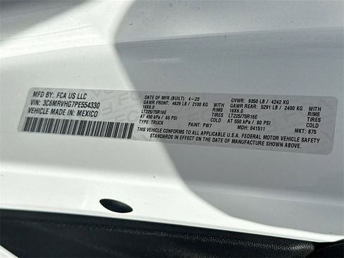 Used 2023 RAM ProMaster 3500 image 28