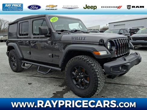 Used 2021 Jeep Wrangler Unlimited Sport image 1