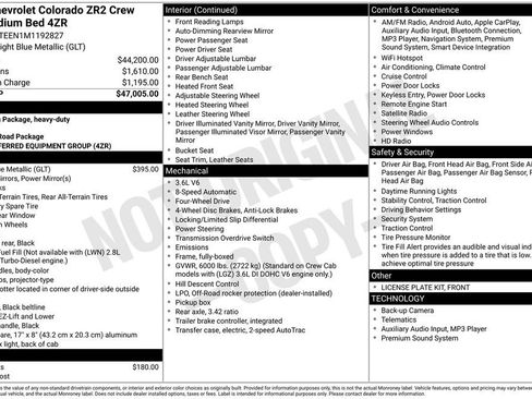 Used 2021 Chevrolet Colorado ZR2 AWD/4WD image 6