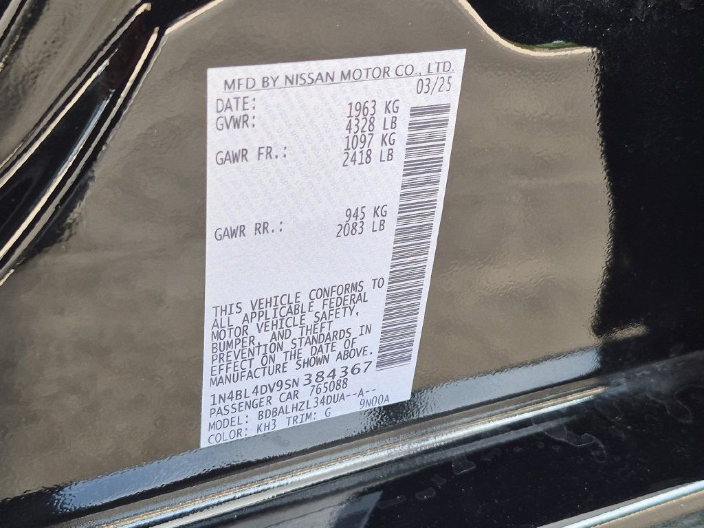Certified 2025 Nissan Altima 2.5 SV FWD image 42