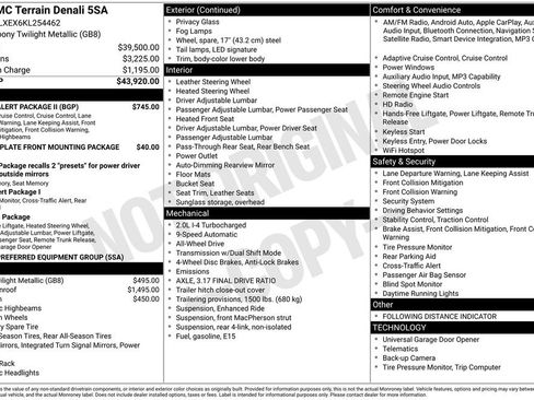 Certified 2019 GMC Terrain Denali w/ Driver Alert Package II AWD/4WD image 5
