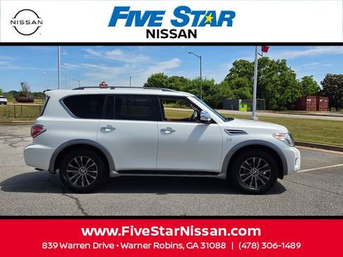 Used 2017 Nissan Armada Platinum w/ Captain Seat Package AWD/4WD image 17