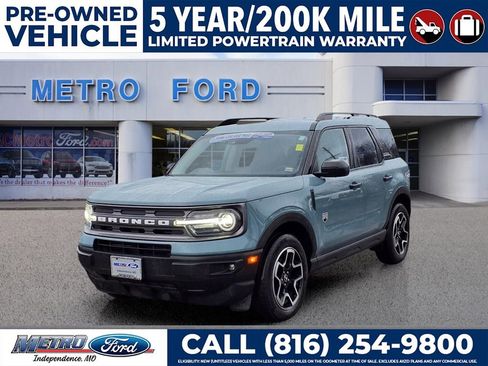 Used 2022 Ford Bronco Sport Big Bend w/ Convenience Package AWD/4WD image 8