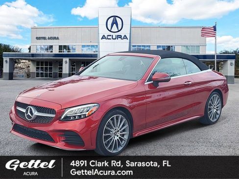 Used 2019 Mercedes-Benz C 300 4MATIC Cabriolet w/ Premium Package image 1