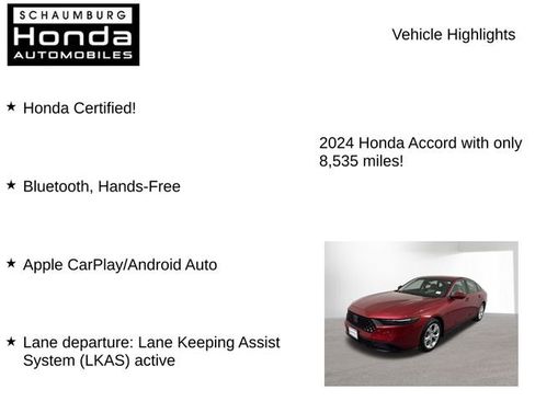 Used 2024 Honda Accord LX image 7