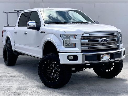 Used 2015 Ford F150 Platinum w/ Equipment Group 701A Luxury AWD/4WD image 21