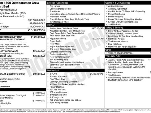 Used 2011 RAM 1500 Outdoorsman image 2