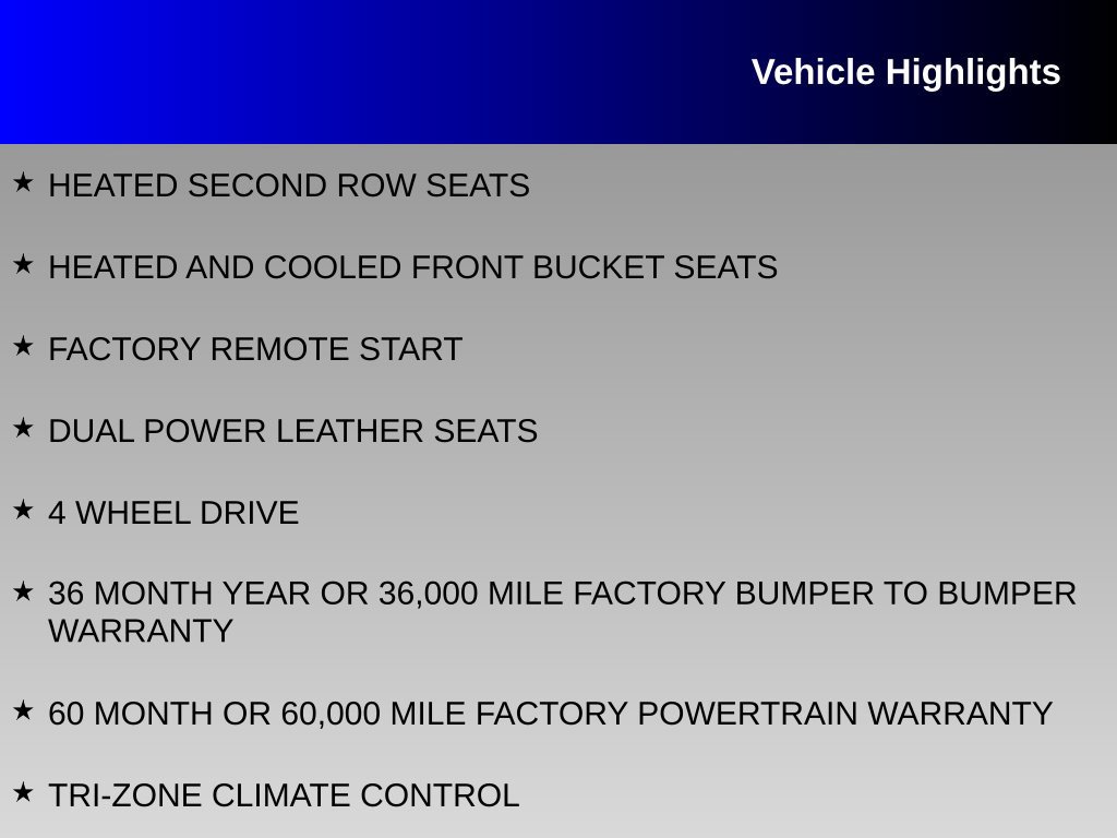 Used 2025 GMC Yukon XL AT4 w/ LPO, Floor Liner Package AWD/4WD image 12
