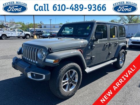 Used 2020 Jeep Wrangler Unlimited Sahara AWD/4WD image 1