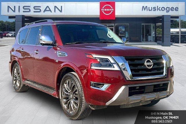 Used 2022 Nissan Armada Platinum w/ Captain's Chairs Package AWD/4WD image 1