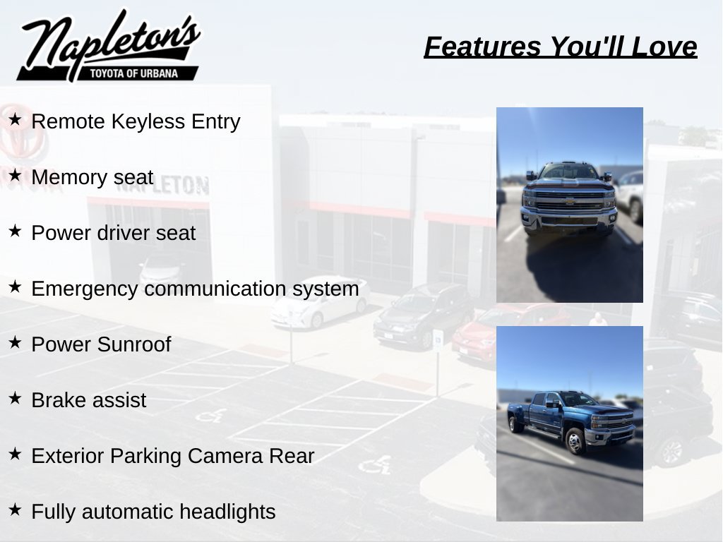 Used 2015 Chevrolet Silverado 3500 LTZ w/ Duramax Plus Package AWD/4WD image 7