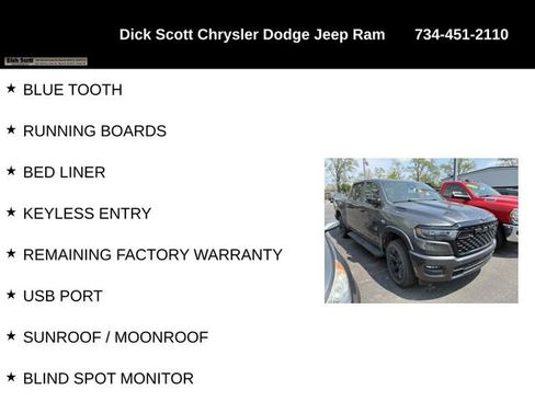 Used 2026 RAM 1500 Big Horn AWD/4WD image 4