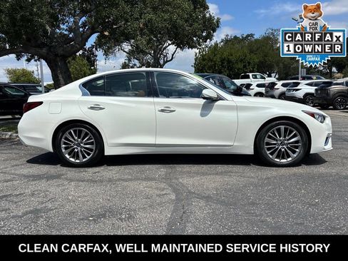 Used 2023 INFINITI Q50 Luxe RWD image 2