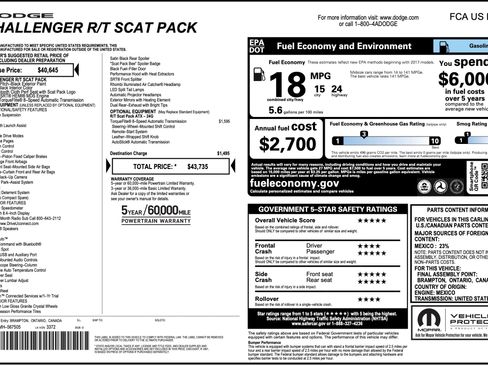 Used 2021 Dodge Challenger R/T Scat Pack image 2