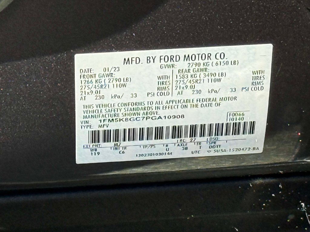 Used 2023 Ford Explorer ST w/ Equipment Group 401A AWD/4WD image 36