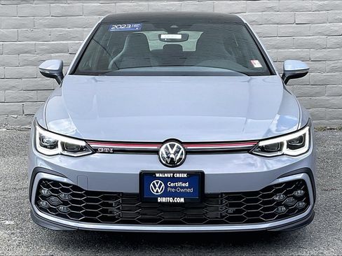 Certified 2023 Volkswagen GTI SE FWD image 2