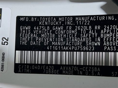 Certified 2023 Toyota Camry SE image 28