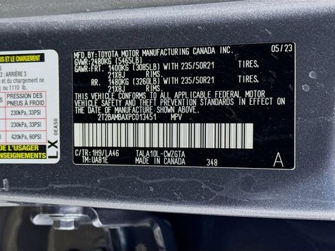 Certified 2023 Lexus RX 350 FWD w/ Accessory Package image 34
