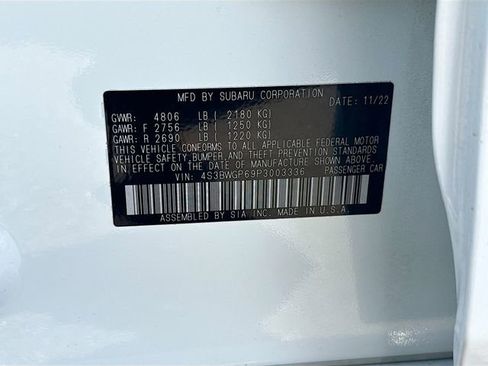 Used 2023 Subaru Legacy Touring XT image 34