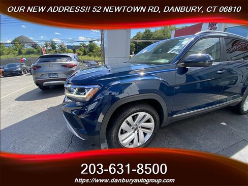 Used 2021 Volkswagen Atlas SEL AWD/4WD image 2