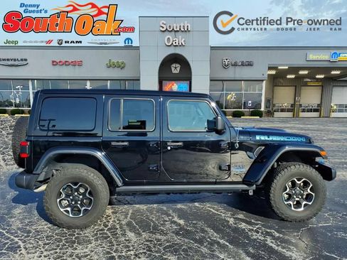 Used 2022 Jeep Wrangler Unlimited Rubicon 4xe w/ Cold Weather Group AWD/4WD image 2