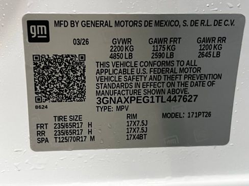 New 2026 Chevrolet Equinox LT AWD/4WD image 27