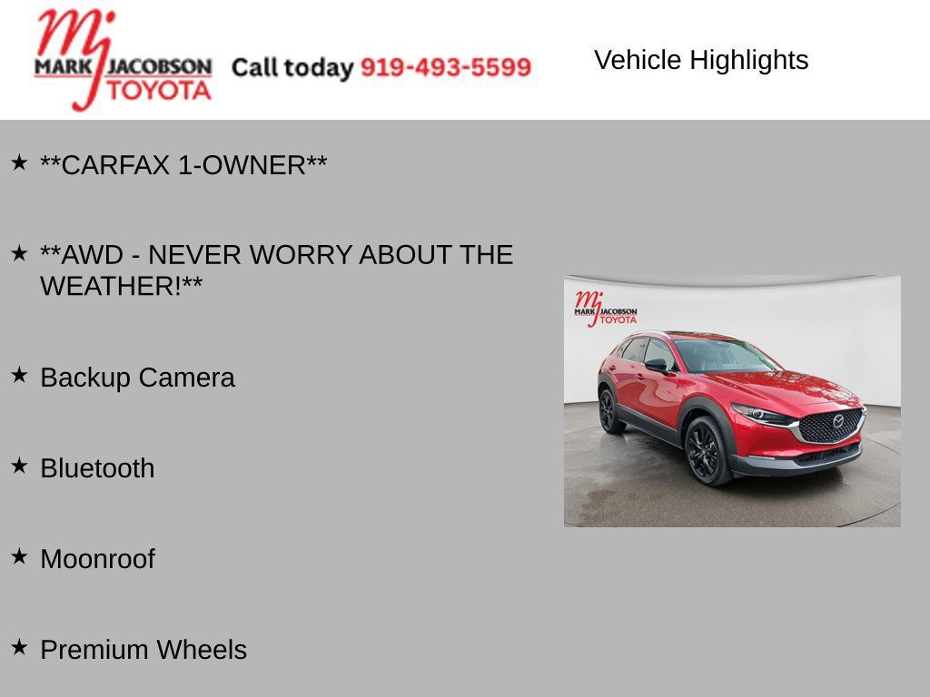 Used 2024 MAZDA CX-30 2.5 Turbo w/ Premium Package AWD/4WD image 6