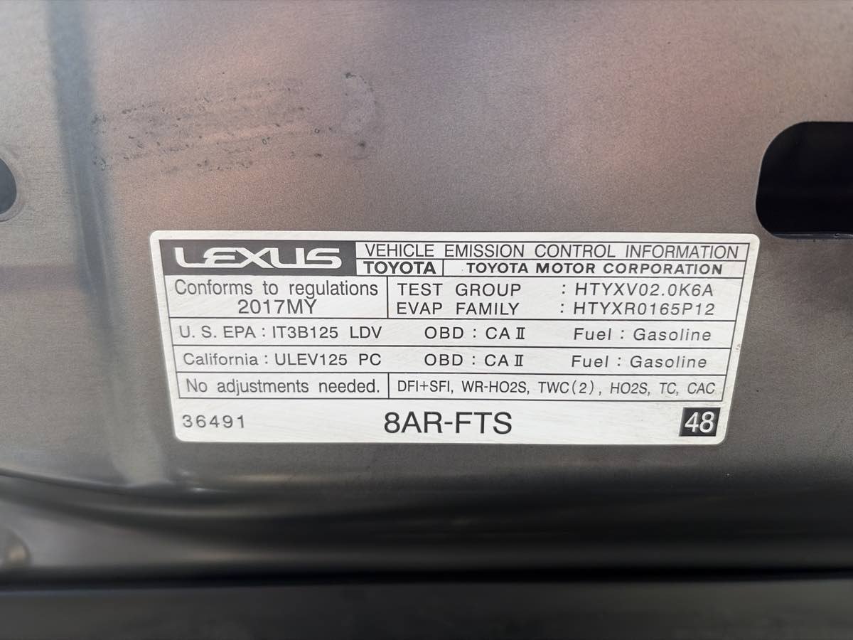 Used 2017 Lexus IS 200t w/ Navigation System Package RWD image 35