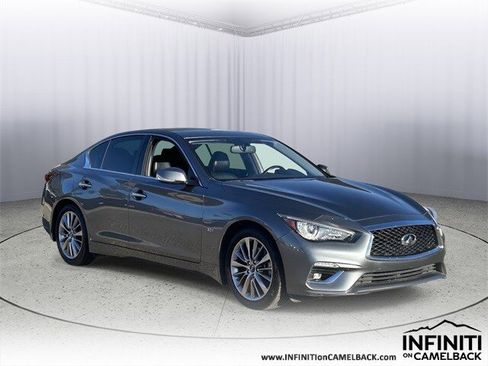 Used 2018 INFINITI Q50 Luxe w/ Cargo Package (L95) image 5
