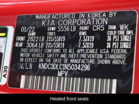 Used 2022 Kia EV6 Wind w/ Wind Technology Package image 22