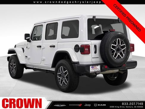 Certified 2025 Jeep Wrangler Unlimited Sahara AWD/4WD image 5