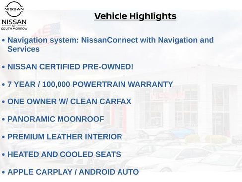 Certified 2024 Nissan Murano Platinum w/ Cargo Package image 11