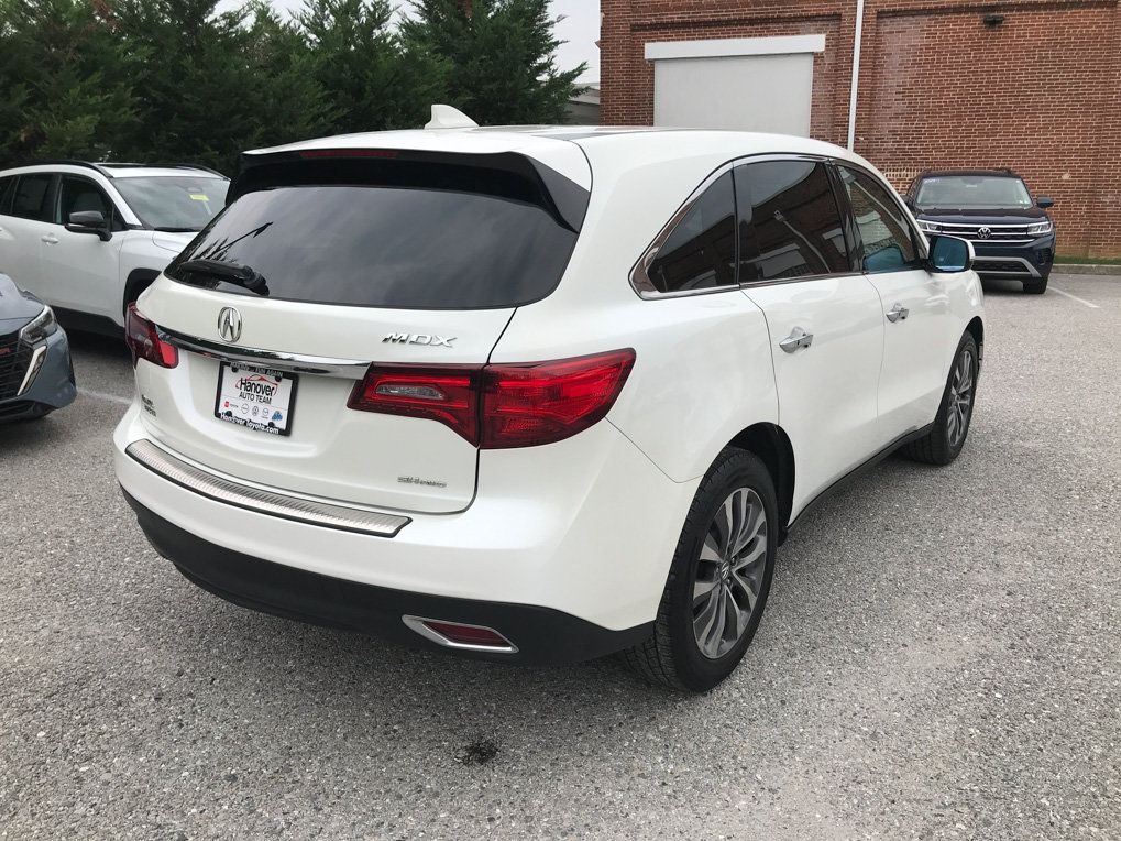 Used 2016 Acura MDX w/ Technology Package AWD/4WD image 8