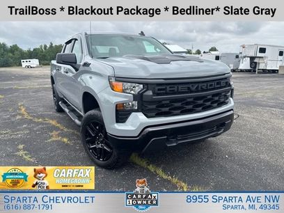 Certified 2024 Chevrolet Silverado 1500 Custom Trail Boss w/ Turbomax Blackout Package