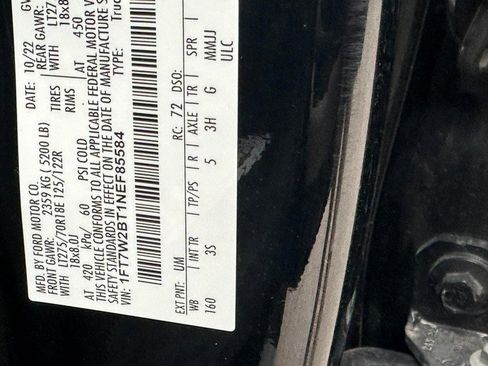 Used 2022 Ford F250 XLT w/ FX4 Off-Road Package image 22