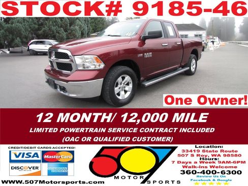 Used 2017 RAM 1500 Classic SLT w/ Protection Group AWD/4WD image 2
