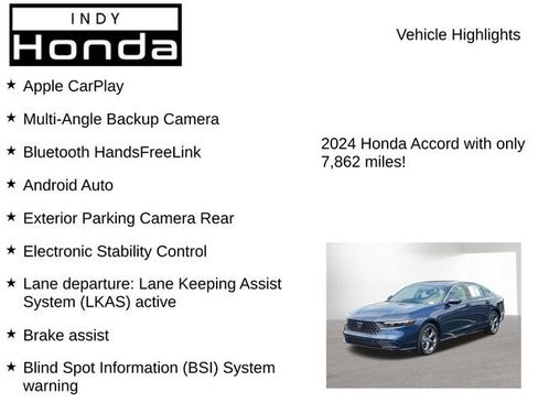 Used 2024 Honda Accord EX-L image 7