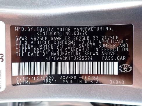 New 2026 Toyota Camry XSE FWD image 16
