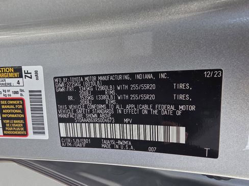 Certified 2024 Lexus TX 350 AWD w/ Captains Chair Package image 29