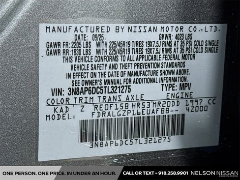 New 2026 Nissan Kicks SR w/ SR Premium Package image 32