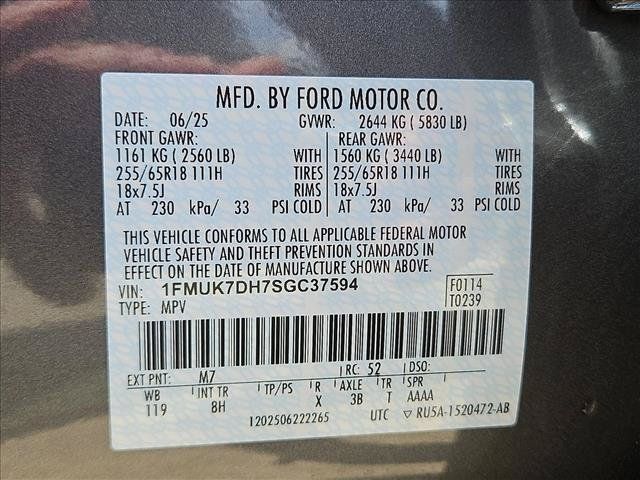Used 2025 Ford Explorer Active RWD image 26