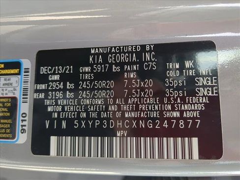 Used 2022 Kia Telluride EX w/ EX Premium Package image 27