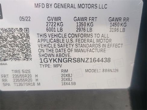 Used 2022 Cadillac XT5 Sportv image 37