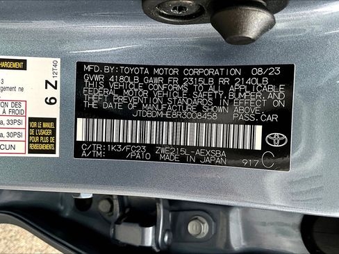 Used 2024 Toyota Corolla SE AWD/4WD image 28