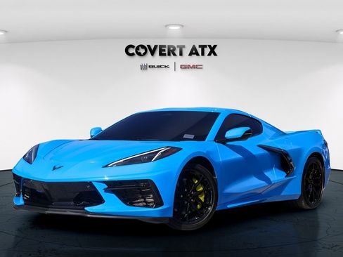 Used 2024 Chevrolet Corvette Stingray Preferred Cpe w/ Z51 Performance Package RWD image 1
