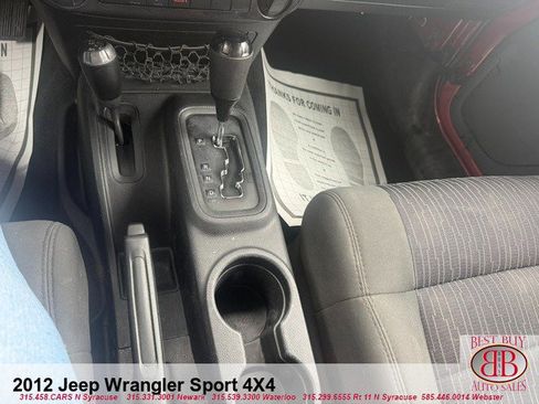 Used 2012 Jeep Wrangler Sport AWD/4WD image 15