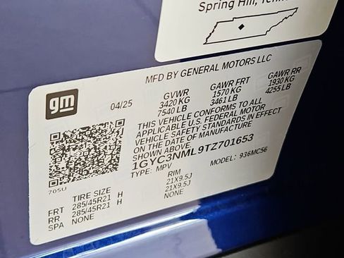 New 2026 Cadillac Vistiq Sport w/ LPO, Floor Liner Package image 31