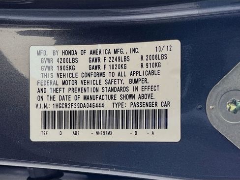 Used 2013 Honda Accord LX image 29