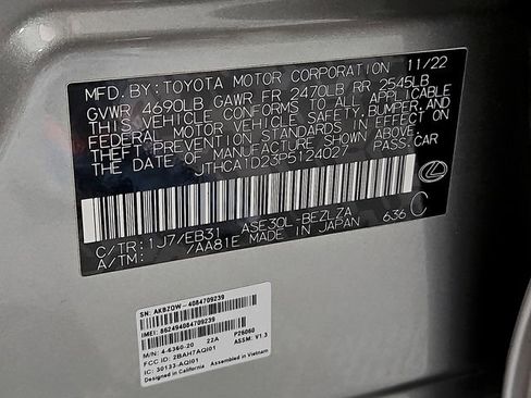 Used 2023 Lexus IS 300 w/ Comfort Package image 31