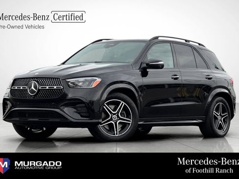 Certified 2025 Mercedes-Benz GLE 450 Black image 1